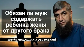 Обязан ли муж содержать ребенка жены от другого брака - шейх Абдуллах Костекский