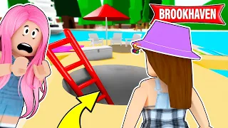 ENCONTRAMOS UMA PASSAGEM SECRETA NO BROOKHAVEN RP ROBLOX @familiamaffi