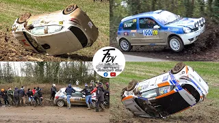 CRASHES & MANY MISTAKES Rallye du Touquet 2024 [HD]