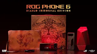 ROG Phone 6 Diablo Immortal Edition - Official unboxing video | ROG