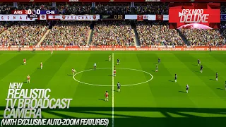 FC24 + GFX  MOD DELUXE IS OUT NOW | NEW REALISTIC CAMERA + PENALTY CAMERA + HD TURFS + GAMEPLAY MOD