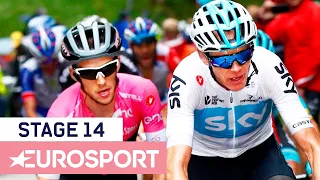Chris Froome Conquers the Zoncolan Ahead of Simon Yates | Giro d'Italia 2018 | Stage 14 Key Moments