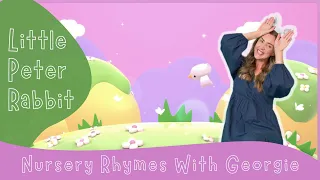 Little Peter Rabbit Nursery Rhyme | Baby Music & Toddler Learning Videos | Fun and Playful Tunes