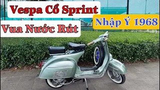 Vespa Cổ Sprint Nhập Ý 1968 _ Vua nước rút ☎️ 0707.38.68.68 Nghĩa Royal