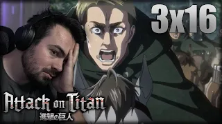 Left Me Speechless... | Attack on Titan 3x16 Reaction