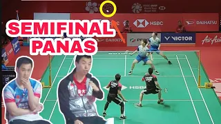 SEMIFINAL AHSAN dan HENDRA paling BERSEJARAH, SERU, TEGANG dan BERKESAN. Great Daddies!! Penuh Trick