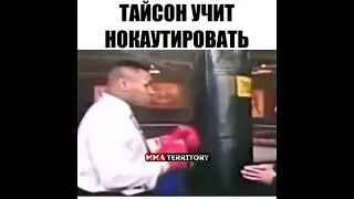 Тайсон учит нокаутировать #тайсон #мма #UFC