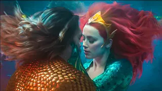 Aquaman and Mera Kiss scene |Aquaman | 2018