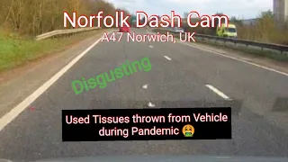 Litter Thrown from Car into the Road (Disgusting Behaviour)