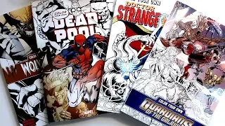 Review: Marvel "Colour Your Own" Colouring Books, Deadpool, Guardians Of the Galaxy and more!