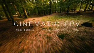 Cinewhoop Exploring New Forest, Hampshire - CINEMATIC FPV Drone 4K -  (GoPro Hero 8 Black)