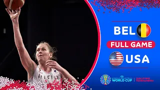 Belgium v USA - Full Game | FIBA Women's Basketball World Cup Qualifiers 2022