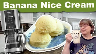 Easy Banana Nice Cream in Your Ninja Creami - No Sugar or Dairy!