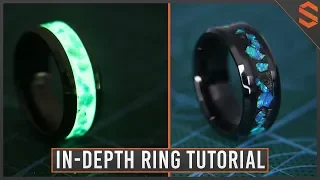 How to make a Blue Opal Ceramic ring (In Depth DIY tutorial)