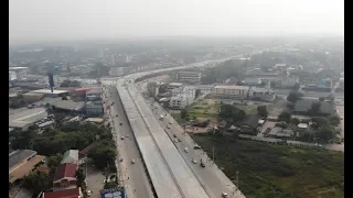 Flying Drone View Underpass&Overpass บินโดรนโครงการก่อสร้างทางแยกต่างระดับจุดตัดทางหลวงหมายเลข 2 EP2