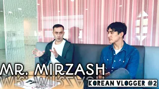 MR. MIRZASH BILAN INTERVYU(oylik daromadi, oyog'i singanligi, koreyada o'qish va ishlash haqida)