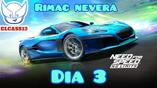 NFS No Limits Rimac Nevera Día 3