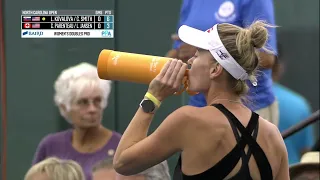 Invisalign North Carolina Open -Women's Doubles Gold Medal Match-Smith/Kovalova vs. Jansen/Parenteau