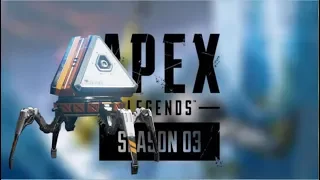 Season 3! | Apex Pack opening and gameplay.