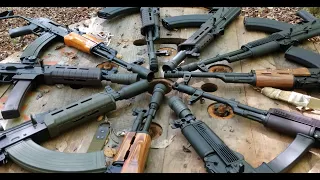 AK-47 Ukrainian, Russian & US muzzle device review.