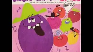 Goofy Grape Sings: funny face drinking song