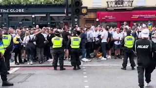 Leeds United Fans - Baker Street - Championship Playoff Final - Wembley Stadium - London