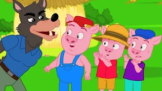 2 Historias com Os Três Porquinhos  | Desenho animado infantil com @OsAmiguinhosTV
