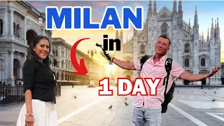 Milan Italy Travel Vlog 🇮🇹 How to see Milan in            1 DAY(Travel guide)