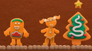 Пряничная рождественская песня 🎶🎄  | Шоу Play-Doh Сезон 2 | странице Play-Doh