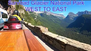 August 20, 2022/231 Motorcycle Sunroad, Glacier National Park Going East