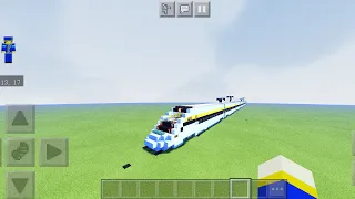 [Minecraft 재현] 이예찬님의 신청작이자 대한민국 최초 준고속열차 EMU-260(KTX-이음) 만들기