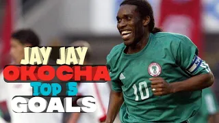 Jay Jay Okocha | Top Five Goals | Super Eagles