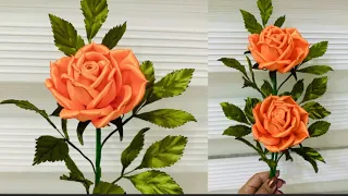 DIY Satin Ribbon Flowers -How To Make Roses From Easy Satin Ribbons | Ribbon decoration ideas