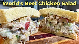 World's Best Chicken Salad Recipe - Amazing and easy! Grapes & Almonds