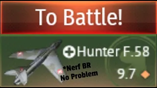 Hunter F.58 | The Best Hunter in War Thunder