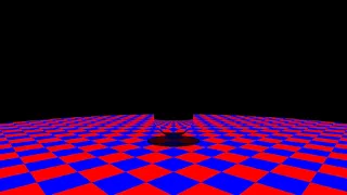 Raytracing test (Reflections on a sphere)