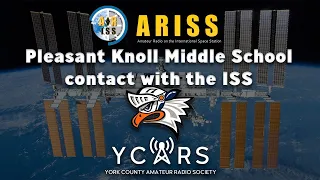 Pleasant Knoll Middle School Contact with the ISS