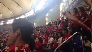 Yomiuri Giants Fans Cheer Thunderbats