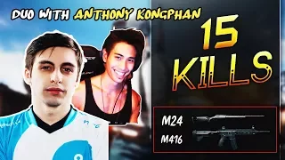 SHROUD & ANTHONY KONGPHAN | DUO FPP WIN | PLAYERUNKNOWN'S BATTLEGROUNDS PRO REPLAY