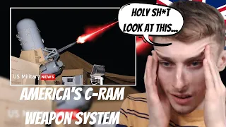 This is America's C-RAM Weapon System (Brit Reacts) 😲