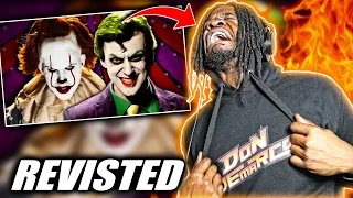 WAS I TRIPPIN?! | The Joker vs Pennywise. Epic Rap Battles Of History (REACTION)