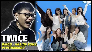 THIS IS WAY TOO FUN | TWICE Dingo - Killing Voice Performance Reaction
