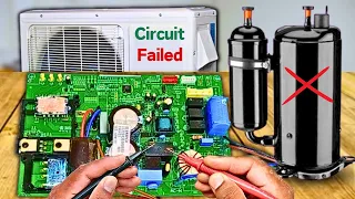 Mini Split AC Circuit (TEST) Failed Due to Bad Compressor