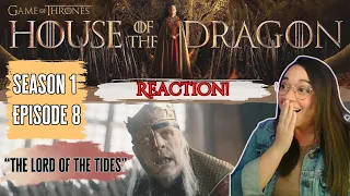 First Time Watching! House of the Dragon Reaction 1x8 "The Lord of the Tides"
