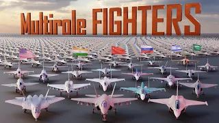 3D Comparison : Fighter Jets [4K]