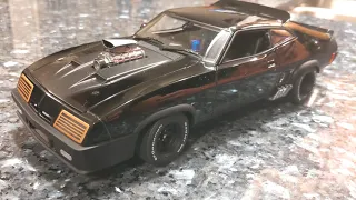 1/18 Diecast Car Model 1974 Ford Falcon XB Tuned Mad Max Interceptor Unboxing by AUTOart