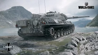 Leopard 1 !! 10 000 урона  Нереально четкий нагиб