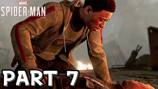 Jefferson Davis Death Scene - Marvel's Spider-Man -  Part 7 | PS4 Gameplay (No Commentary)