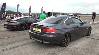 BMW 335i E92 vs Porsche 991 Turbo S