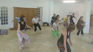 Danse Sabar sénégalaise stage organisé par Crréa du Sud Asso  journée Dédiée la danse 1ère édition